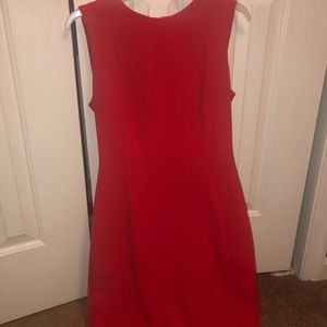 Red Calvin Klein Dress